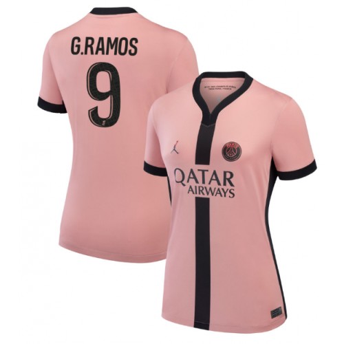 Fotbalové Dres Paris Saint-Germain Goncalo Ramos #9 Dámské Alternativní 2024-25 Krátký Rukáv